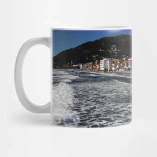 Liguria landscape photography beach and sea Mug